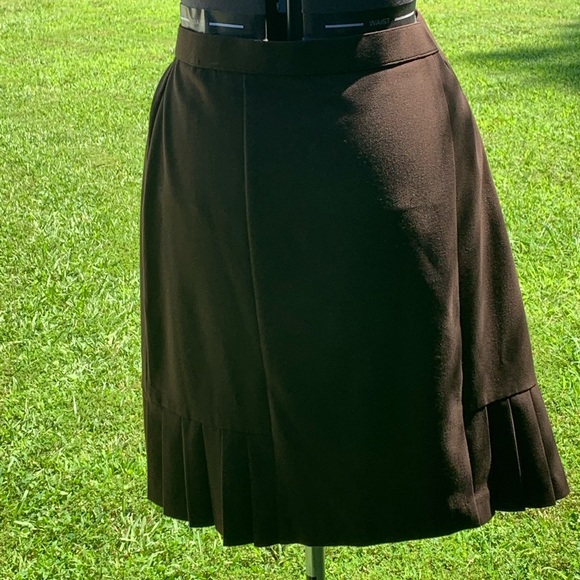 3/15🔥Brown Dress Barn Skirt - Picture 3 of 7
